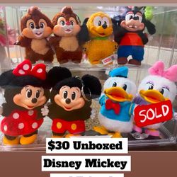 Mickey and Family Labubus 