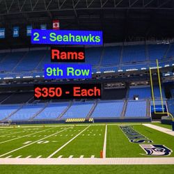 Seahawks Rams Tickets