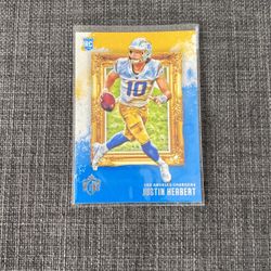 Justin Hebert Rookie Card Chronicles