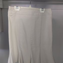 Women's Beige/Tan H&M A-Line Skirt Size 4