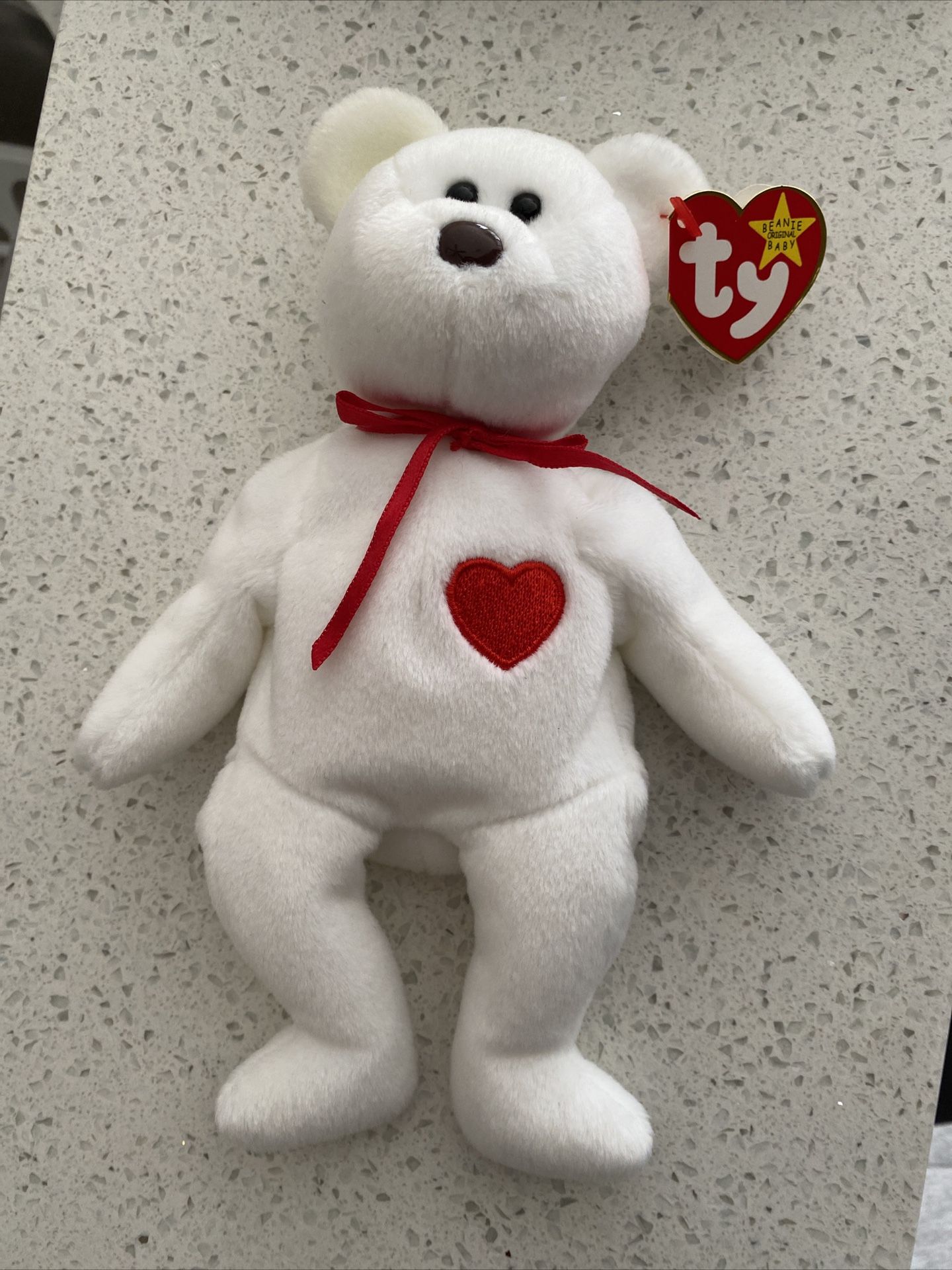 Ty Beanie Babies EXTREMELY RARE WITH ERRORS 1994 VALENTINO