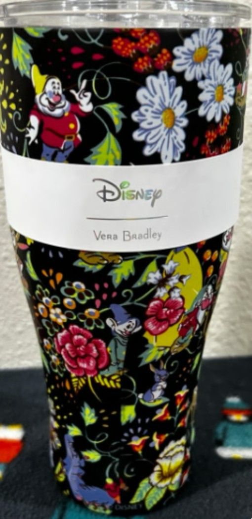 VERA BRADLEY DISNEY TUMBLER