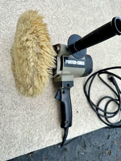 Porter cable polisher, 6 speeds, 7 inch, works great, comes with polisher pad