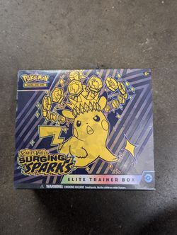 Surging Sparks ETB Elite Trainer Box Pokemon Cards
