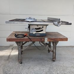 Vintage Heavy Duty Craftsman Table Saw