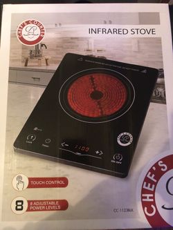 Chefs Counter Electronic Infrared Stove