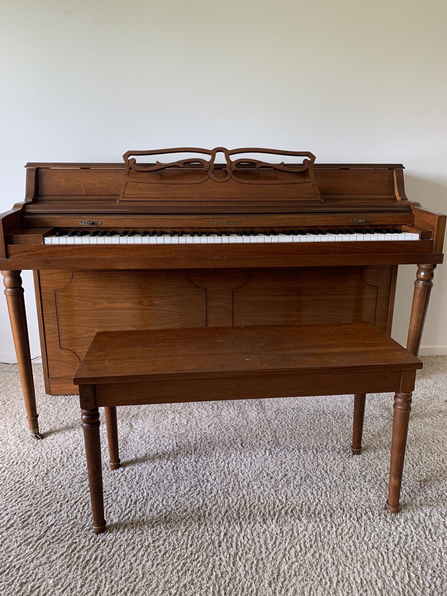 Piano - Kohler & Camber