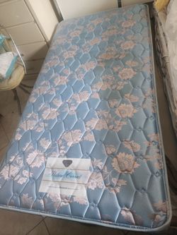 Matress, Box Spring And Frame
