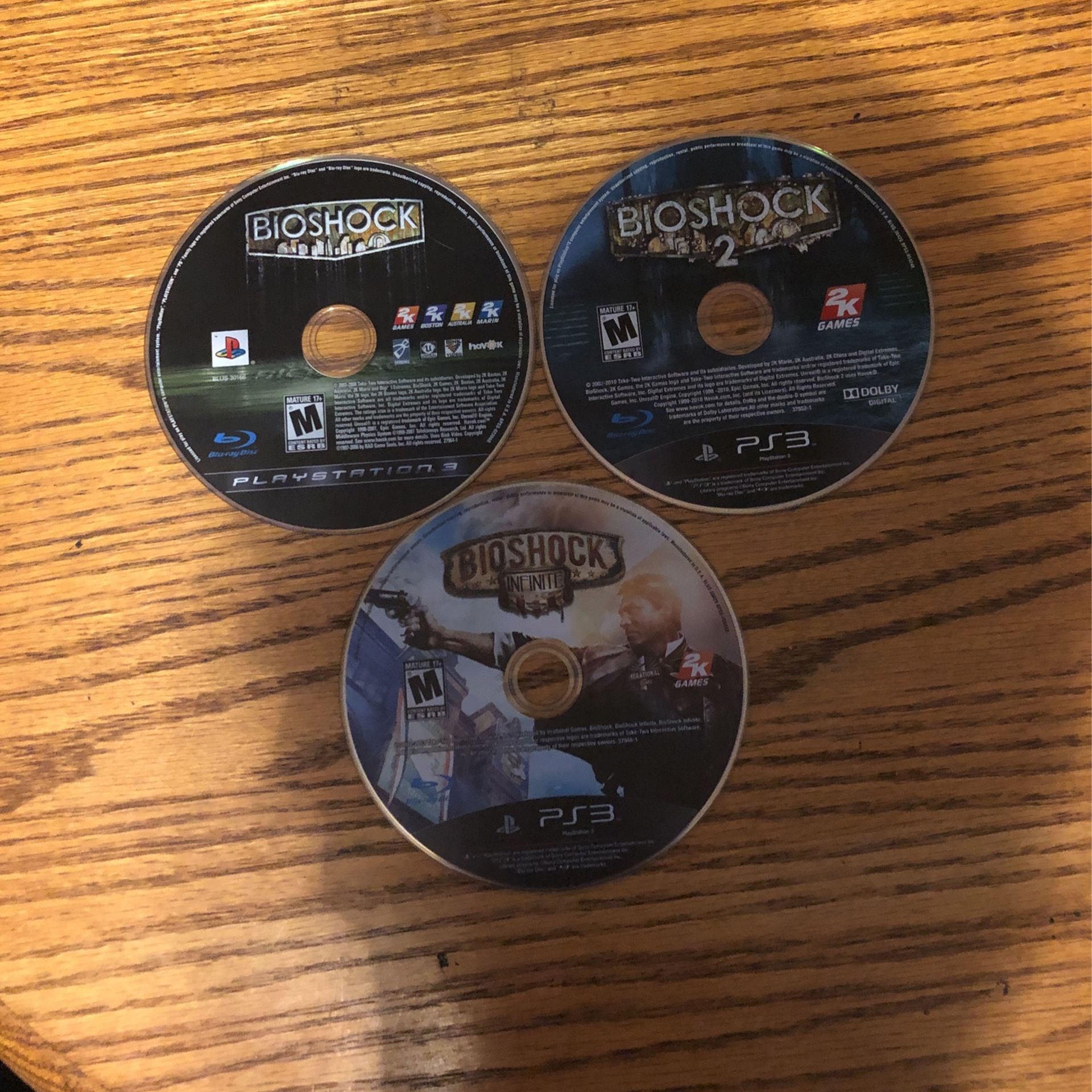PS3 Bioshock Collection