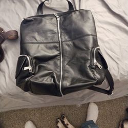 SOL and SOLENE LEATHER BAG