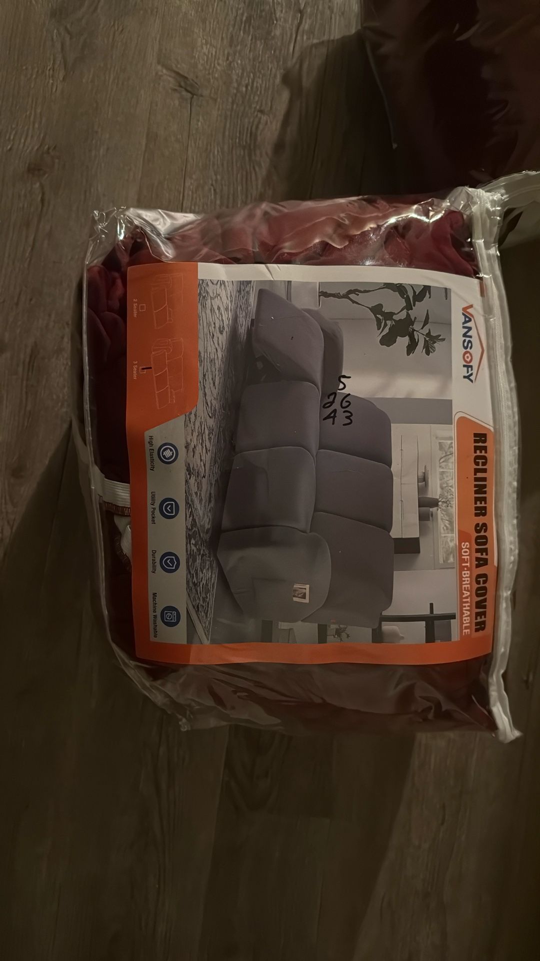 Red Recliner Loveseat Cover
