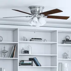 Harbor breeze ceiling fan and light