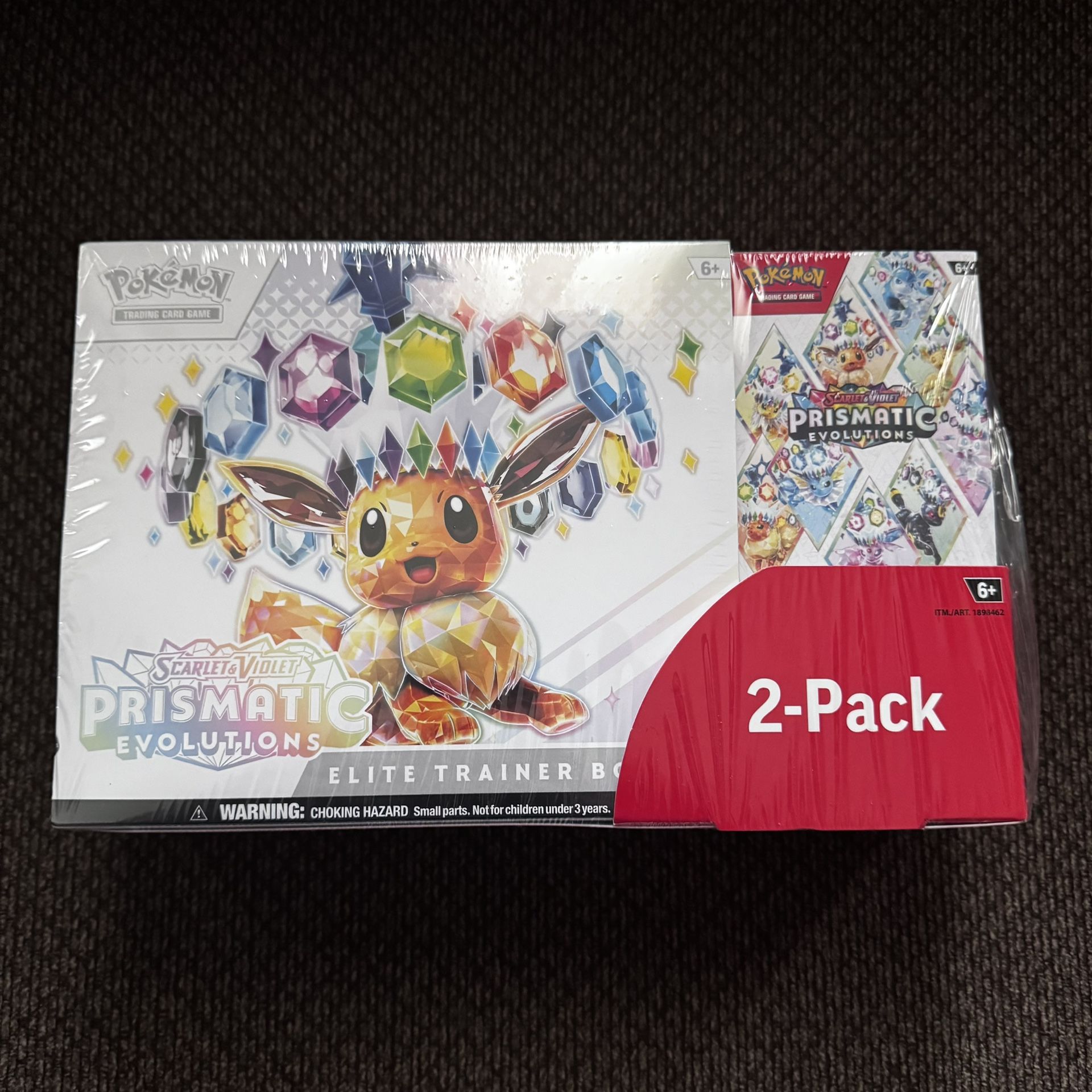 Pokemon Prismatic Elite Trainer Box 2 Pack