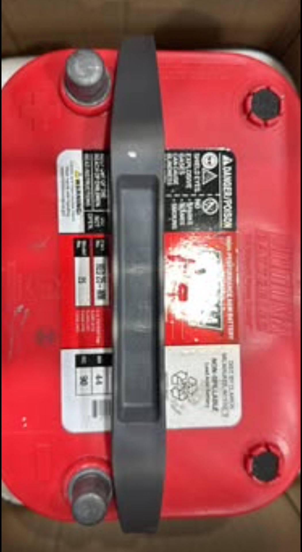 Optima Battery: 25 Group Size, 720 CCA, 910 CA, 90 Minute Reserve Capacity, High Power Delivery