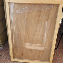 Shadow Box Jersey Display Wood Glass MLB NBA MLS NFL