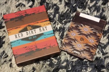 Red Dirt Hat Co. Leather Card Wallet