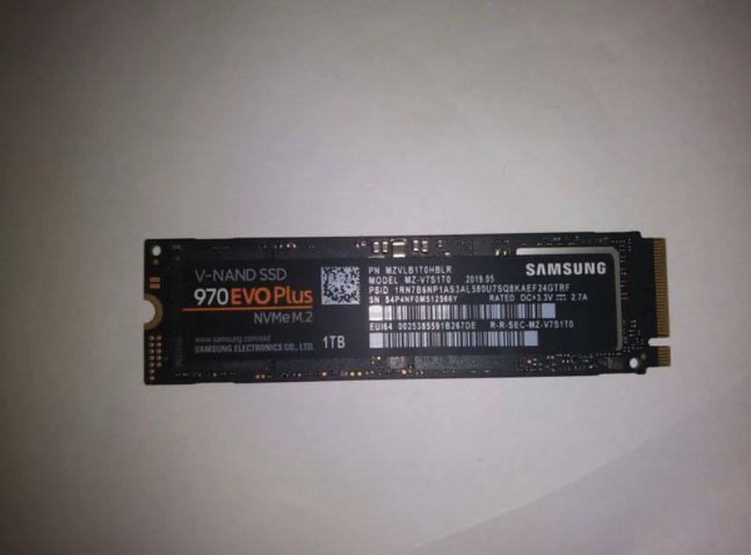 Samsung NVMe M.2 1TB SSD