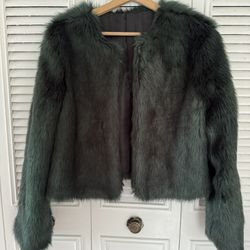 Women’s Faux Fur Night Out Jacket/New