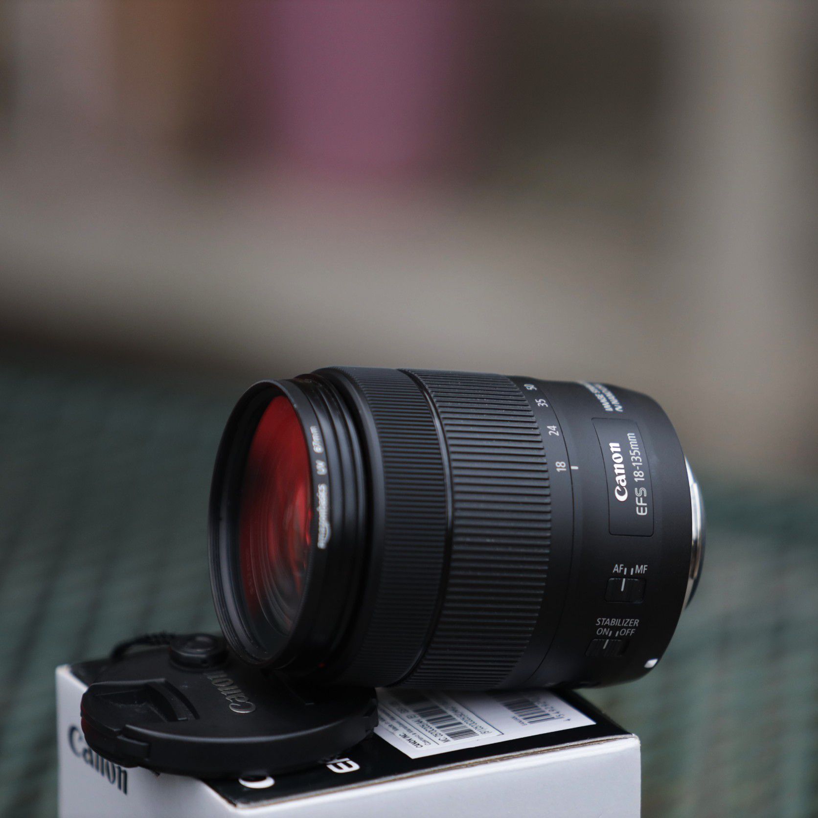 Canon 18-135mm Nano USM Lens w/ filter
