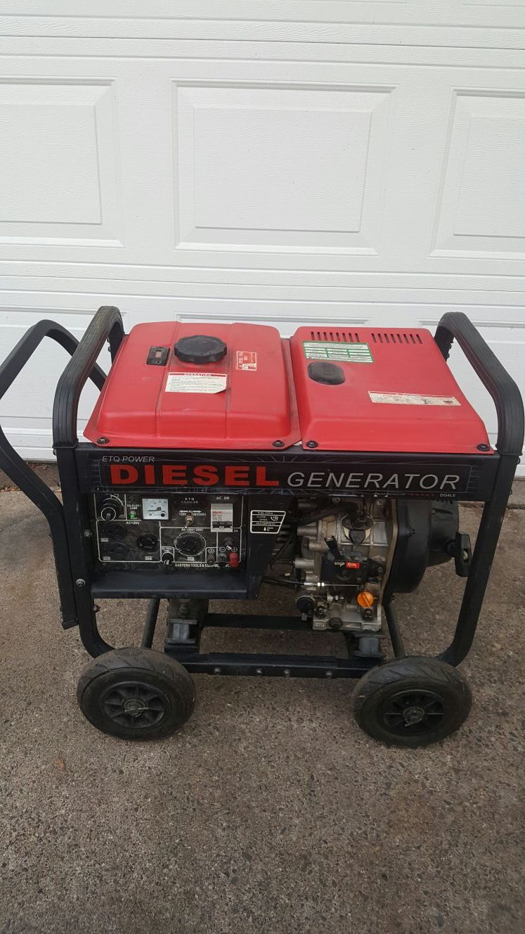 ETQ Power Diesel Generator 4500 watts