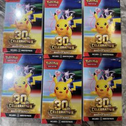 Pokemon 30th Anniversary Booster Bundle