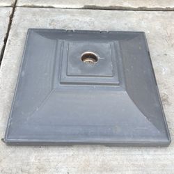 Heavy Umbrella Stand w/Rollers