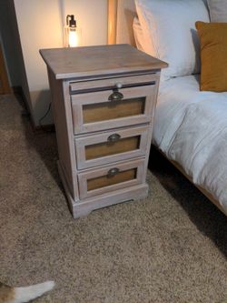 Rustic Side Table Or Pasta Cabinet