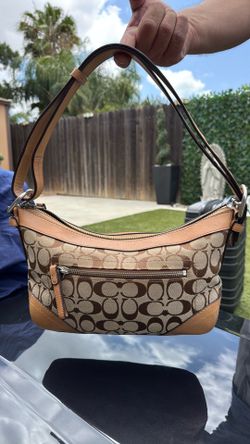 Vintage Coach bag and wallet