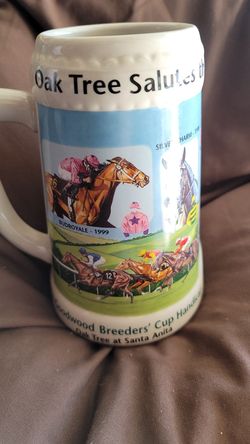 Horse Racing Stein