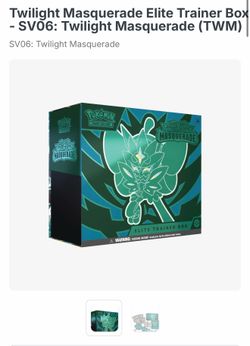 Pokémon twilight masquerade etb
