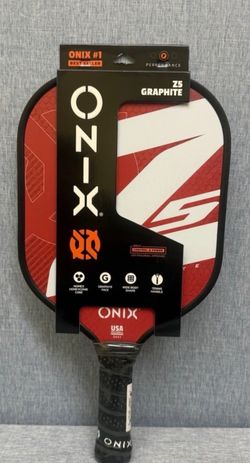 BRAND NEW IN BOX ONIX Graphite Z5 Graphite Carbon Fiber Pickleball Paddle with Cushion Comfort Grip