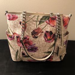 Dana Buchanan Floral Print Purse/Handbag