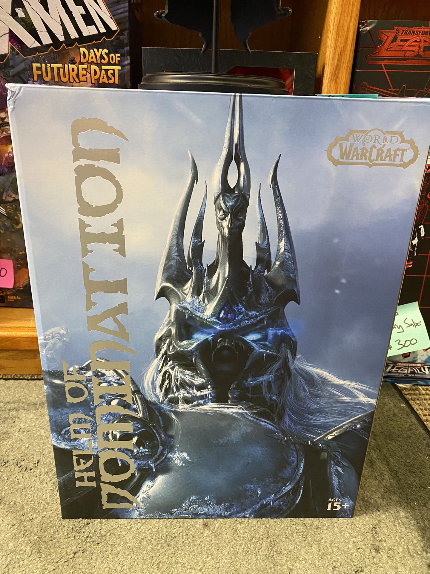Blizzard Lich King Helm Of Domination 19 Inch Replica WOW