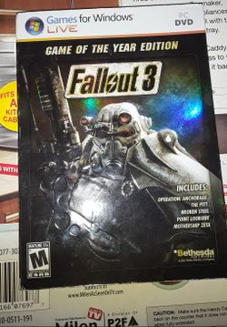 Fallout 3 PC Game of the year edition $10