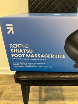 New Renpho Shiatsu Foot Massager Lite with Heat & Remote