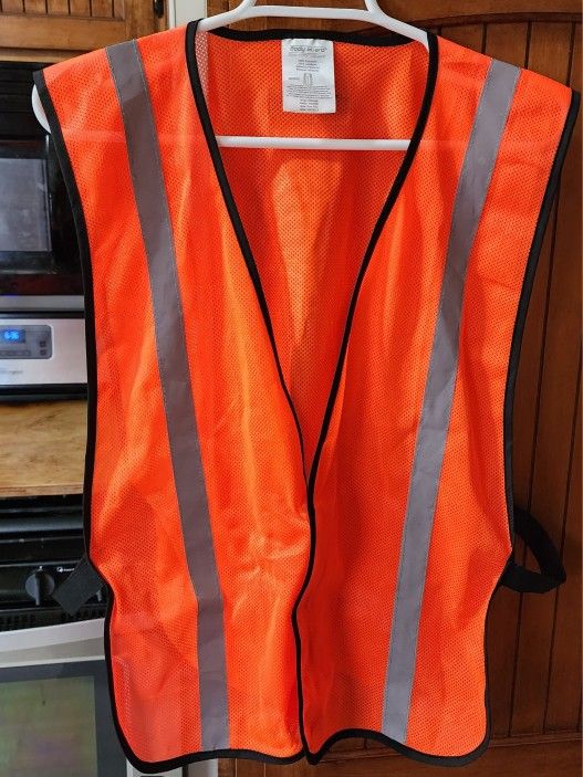 4 Count Body Guard Safety Gear Reflective Vest [ One Size ]