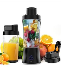 neza Personal Blender, 360 Watt Portable Blender-for Shakes & Black 