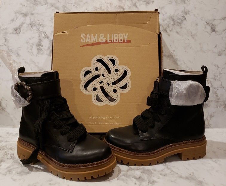 sam and libby Women's Black Boots size 6