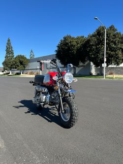 Leo 125cc Monkey Scooter | CT70 Clone 4-Speed Semi-Automatic