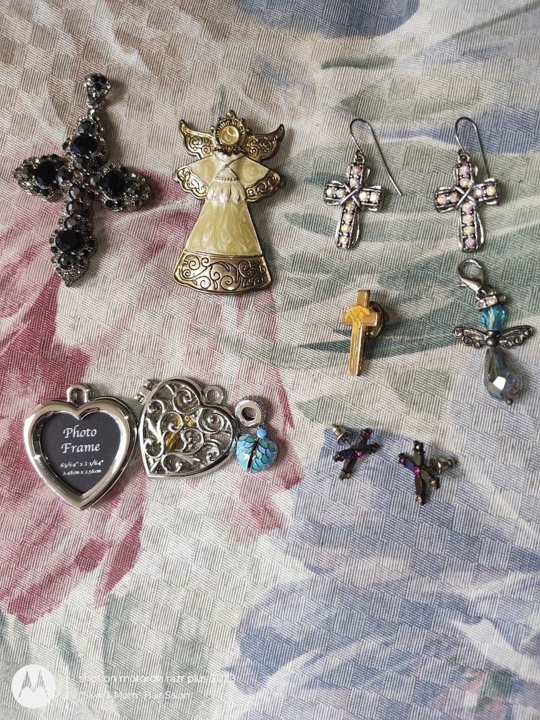GORGEOUS Holy Earrings, Pendants & More All For $10!!!