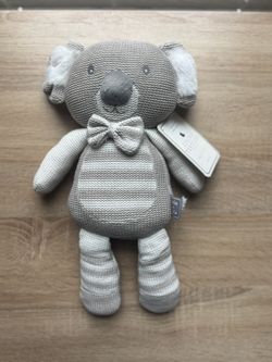 14" KNITTED KNIT KEVIN KOALA SOFT - KNITTED TOY LIVING TEXTILES BRAND NEW