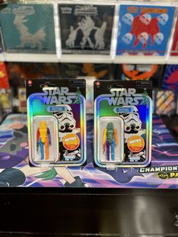 Star Wars Retro Collection Stormtrooper Prototype Edition Lot of 2