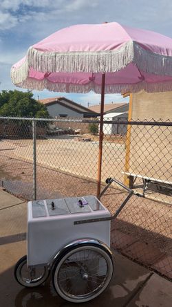 mini popsicle cart