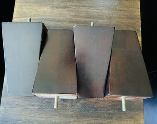 Set Of 4 Wood Furniture Square Legs