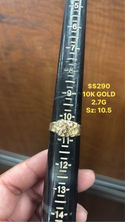 GOLD NUGGET RING