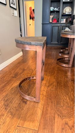 Set of four barstools
