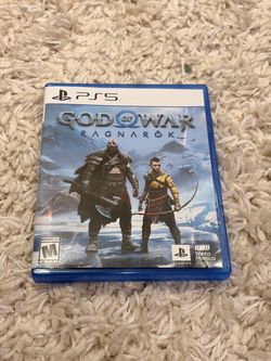 God of War Ragnarok PS5 Sony in excellent condition!