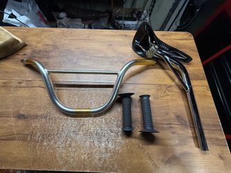 Vintage original bmx bike parts
