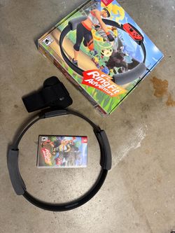 Nintendo switch Ring Fit Fitness video game