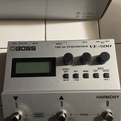 Boss Ve500 Efecto De Voz 